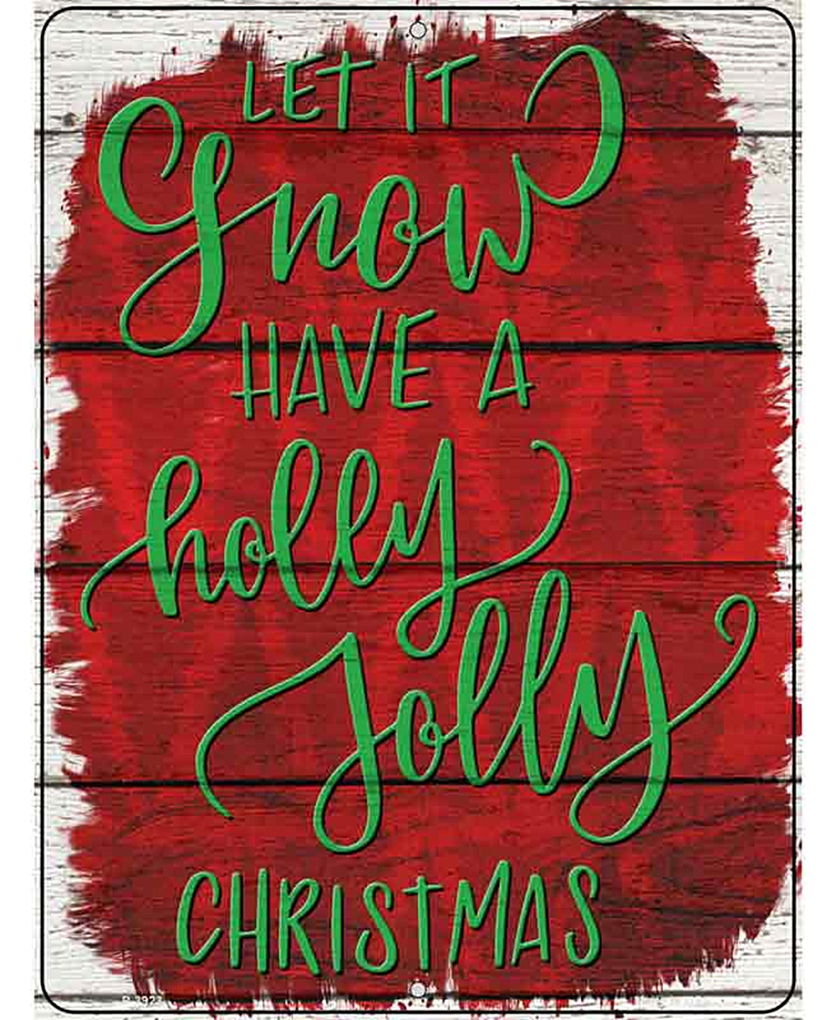 Have a Holly Jolly Christmas Novelty Metal Parking Sign