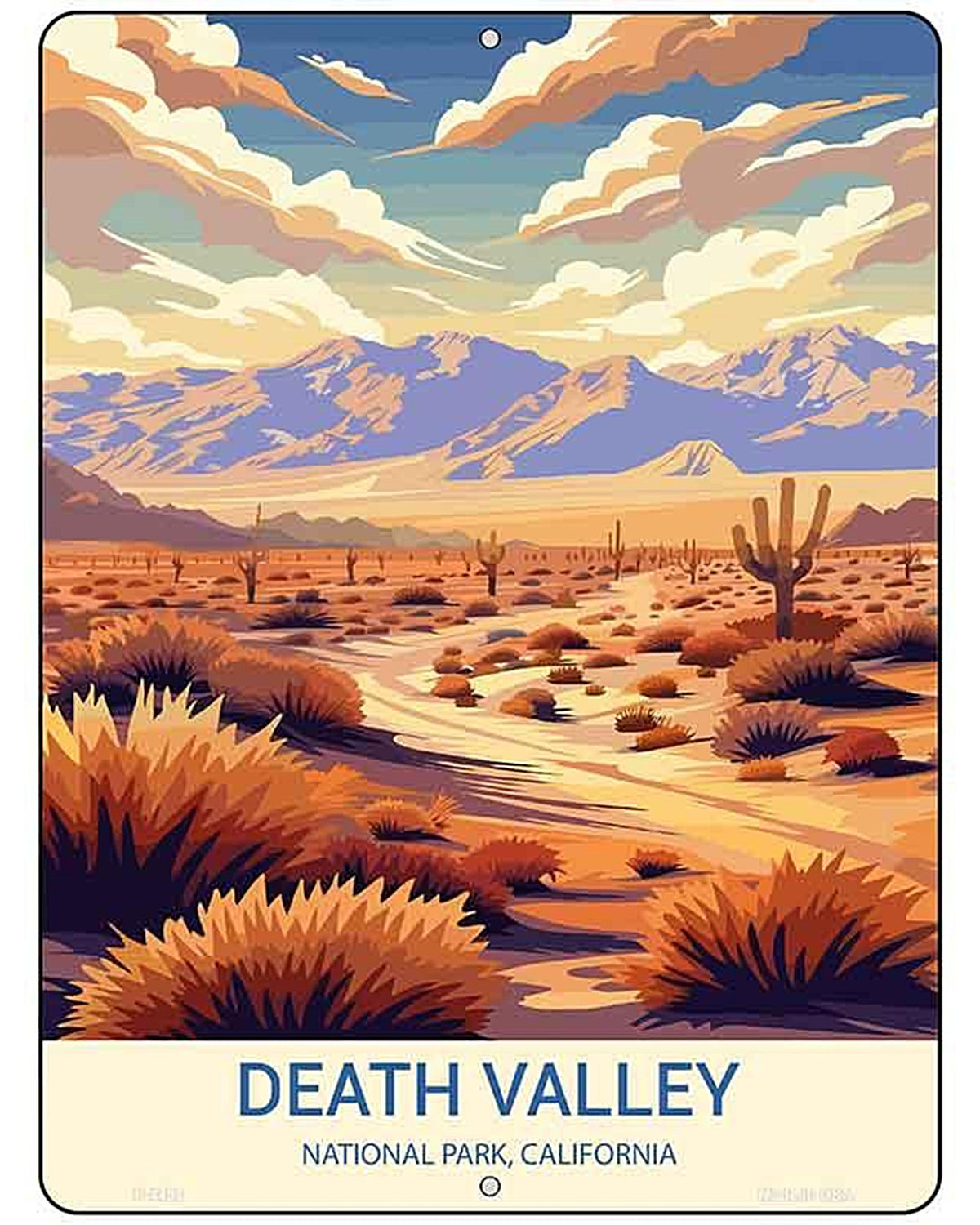 Death Valley California Metal Novelty Parking Sign P-4498