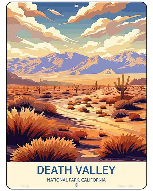 Death Valley California Metal Novelty Parking Sign P-4498