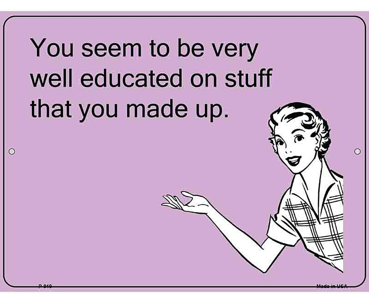 Well educated E-Card Metal Novelty Parking Sign