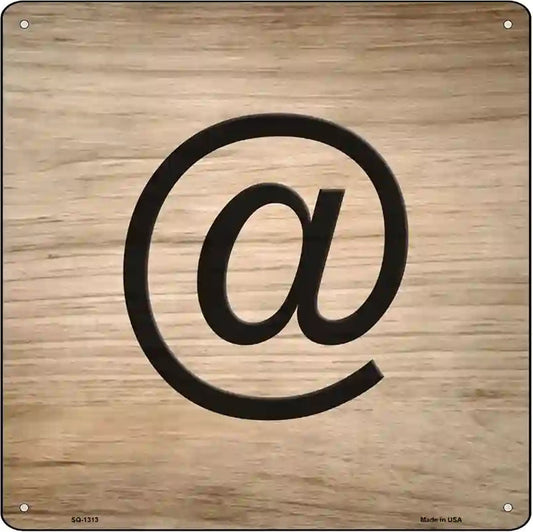 Aspersand Symbol Tiles Novelty Metal Square Sign