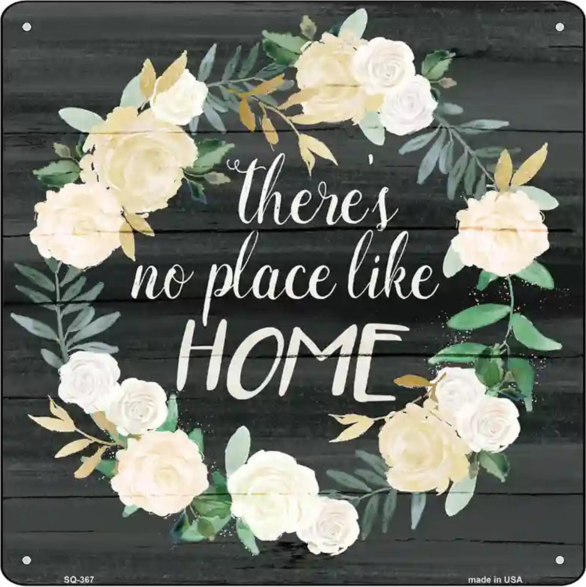 No Place Like Home Novelty Square Sign