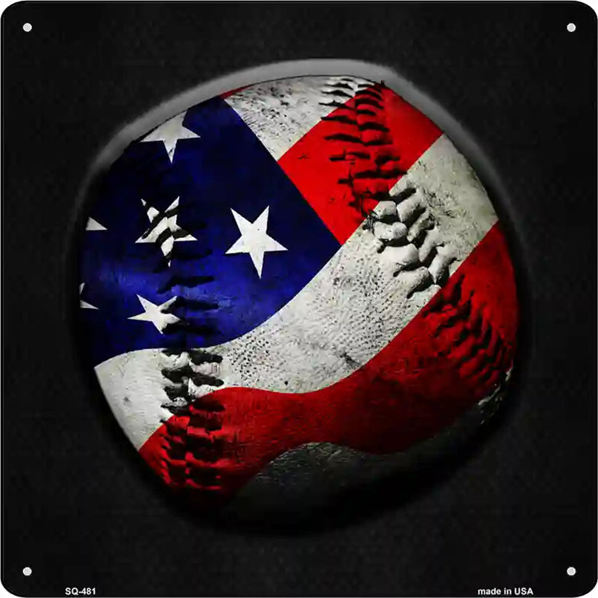 AF Baseball Novelty Square Sign