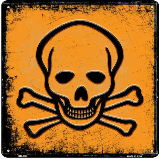 Danger Novelty Metal Square Sign