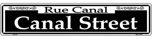 Canal Street Novelty Metal Street Sign