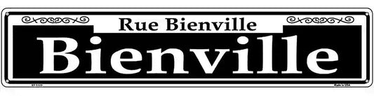 Bienville Novelty Metal Street Sign