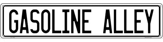 Gasoline Alley Novelty Metal Street Sign