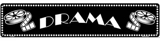 Drama Home Theater Novelty Metal Street Sign