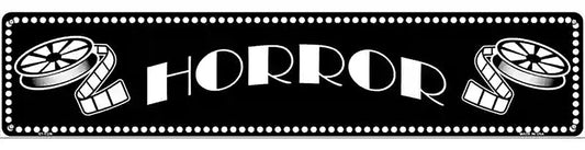 Horror Home Theater Novelty Metal Street Sign