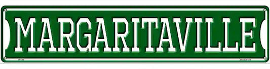 Margaritaville Novelty Metal Street Sign
