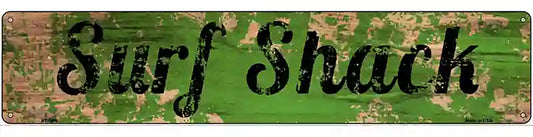 Surf Shack Novelty Metal Street Sign