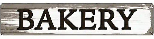 Bakery Novelty Metal Street Sign