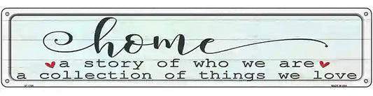 Home Story and Collection Novelty Metal Street Sign