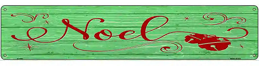 Noel Green Novelty Metal Street Sign