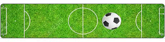 Soccer Field Novelty Metal Street Sign