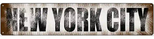 New York City Novelty Metal Street Sign