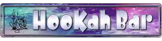 Hookah Bar Metal Novelty Street Sign