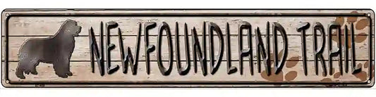 Newfoundland Trail Novelty Metal Street Sign