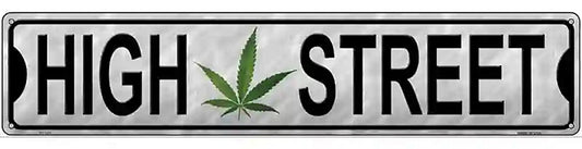 High Street Novelty Metal Street Sign