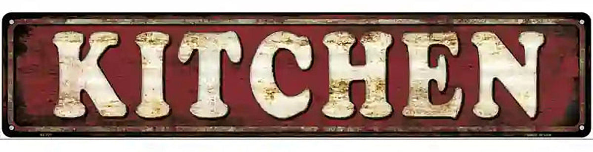 Kitchen Novelty Street Sign