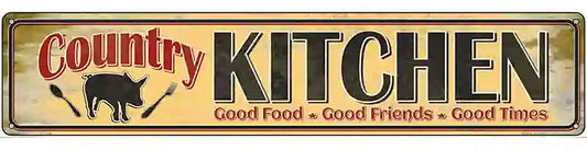 Country Kitchen Novelty Street Sign