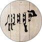 Cows Make Beef - metal sign wall decor