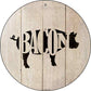 Pigs Make Bacon - metal sign wall decor