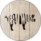 Pigs Make Bratwursts - metal sign wall decor