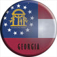 Georgia - metal sign wall decor