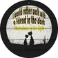 Walk With A Friend - metal sign wall decor
