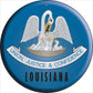 Louisiana - metal sign wall decor