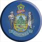 Maine - metal sign wall decor