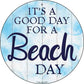 Beach Day - metal sign wall decor