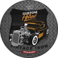 Custom Retro Hotrod - metal sign wall decor