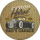 Dads Garage Custom Hotrod - metal sign wall decor