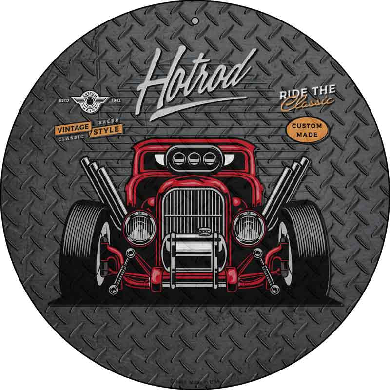 Ride the Classic Red Hotrod