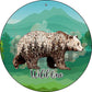 Wild One Bear - metal sign wall decor
