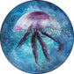 Jellyfish - metal sign wall decor