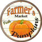 Pumpkins - metal sign wall decor