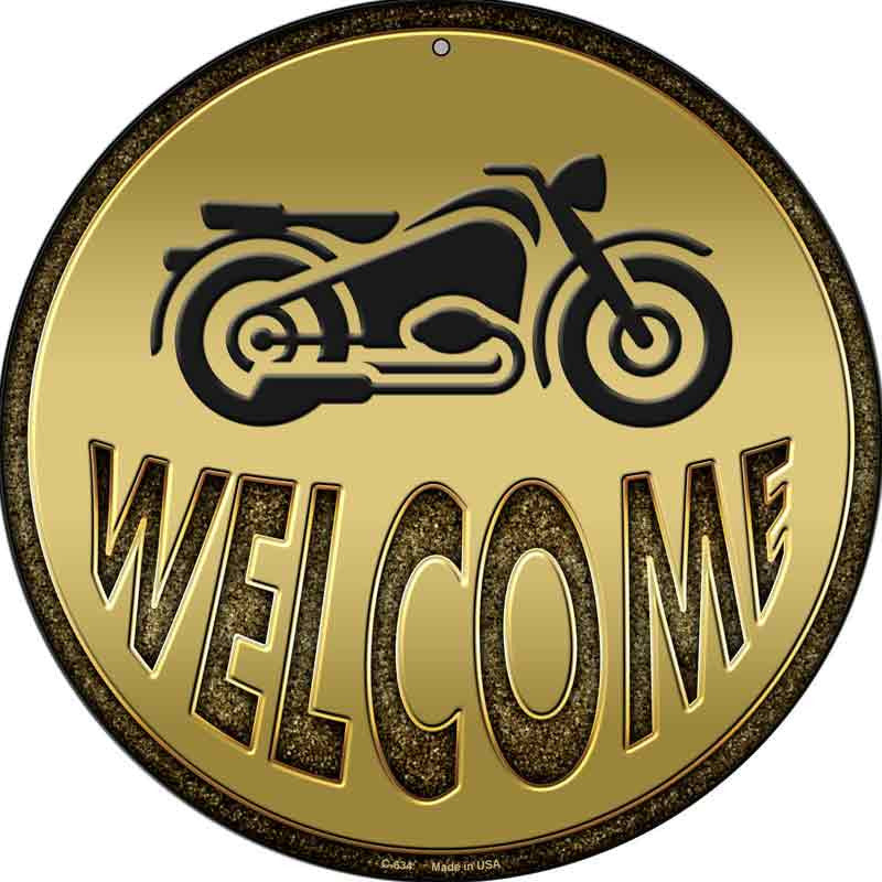 Welcome With Motorcycle