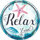 Relax Zone - metal sign wall decor