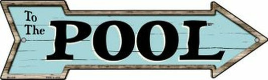 To The Pool Metal Arrow