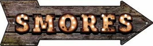 Smores Bulb Letters Metal Arrow