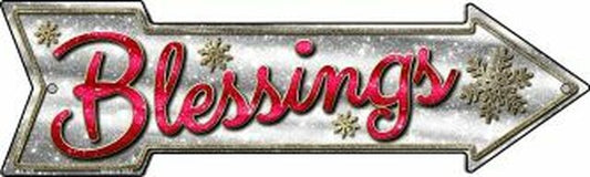 Blessings Metal Arrow