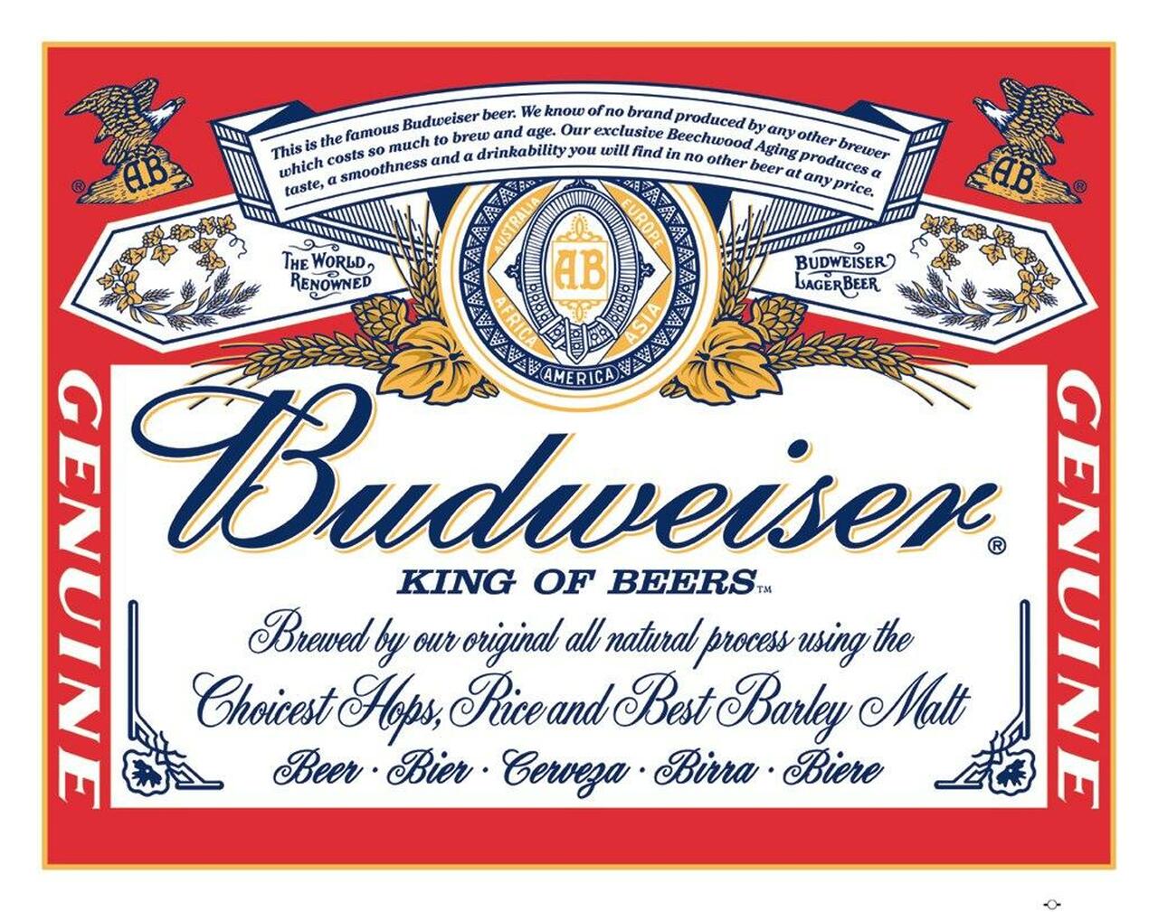 Budweiser - Label