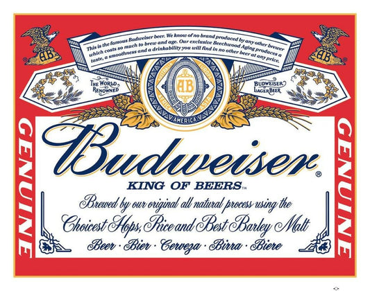 Budweiser - Label