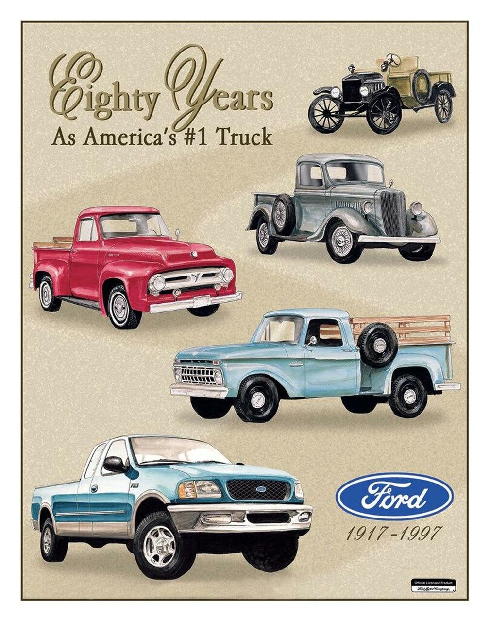 Ford TRUCKS - 80 YR TRIBUTE