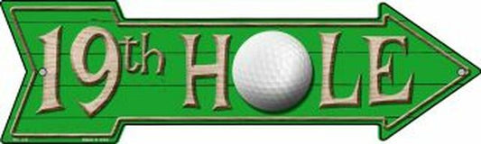 19th Hole Metal Arrow
