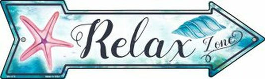 Relax Zone Metal Arrow