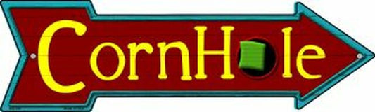 Corn Hole Metal Arrow